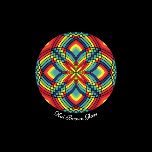 kai brown glass logo